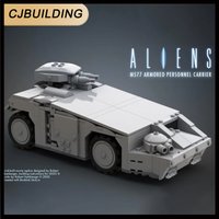 MOC Building Block Children's Movie Assembled Model Toy M577 Military Series Armored Car Children's Gift