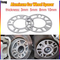Universal Car Wheel Tire Spacer Adaptor Shims Plate 4pcs 4X98 4X100 4X108 4x110 4x112 4x114.3 5x100 5x110 5x112 5x115 5x120