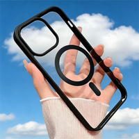 Luxury Shockproof For Magsafe Wireless Charge Case for iPhone 17 16 15 14 13 12 11 Pro Max 17E 17Air Clear Magnetic Bumper Cover