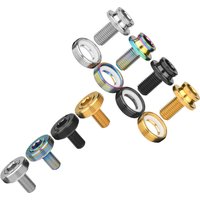 AliExpress Dingtai Titanium Bolt 2PCS M8 Crank Cap Bottom Bracket Axle Screw Center Shaft Crankset Fixing Bolts for Bike Cover Square