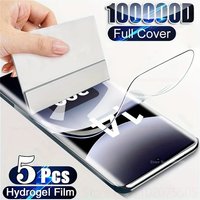 5Pcs Full Cover Hydrogel Film for Xiaomi 12 Pro 12S Ultra 13 Ultra 13 Lite Mi 11 Ultra 10S HD Soft Screen Protector 15 Pro 14Pro