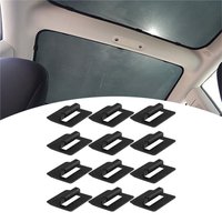 12pcs Buckles Buckles For Tesla Model Y S X 3 Roof Sunshade Clips Skylight Split Shade Sunshades Sun Block Clips