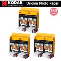 Original Kodak Photo Paper 2/3/4inch Printer Photo Paper 60-240 sheets For C210R /C300R/PD460 Minishot Mobile Phone Printer