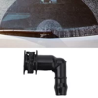 Practical Headlight Washer Connector Elbow Plastic 1J0955665E Car Repair For Skoda Accessories Car Accessories