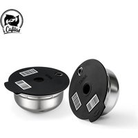 60ML/180ML reusable stainless steel pods are suitable for Bosch Tassimo refillable filter coffee machine iCafilas
