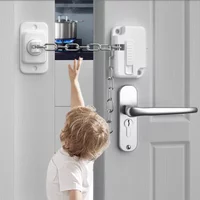 Einstellbare Fensterbegrenzer, Kindersicherung, Türschlösser, Kühlschrankschlösser, multifunktionales Zubehör für Baby-Sicherheitsschutz