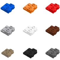 100pcs 99206 Modified 2x2x2/3 Plate with 2 Studs on Side Bricks for Technical Building DIY MOC Compatible Construction Toys Gift