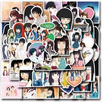 50PCS Kimi ni Todoke Anime Stickers Set | Cute Sawako & Shota Decals | Laptop, Water Bottle,Waterproof Stickers