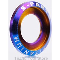 AliExpress GooBetter 1pc Titanium Spacer Washers M4 M5 M6 M8 M10 M12 Step Gasket for Bike Motorcycle Car Decorative Washers