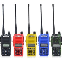 Baofeng UV-82 walkie talkie uhf 400-520mhz vhf 136-174mhz 5w dual band dual ptt switch fm tragbares Funkgerät mit headset