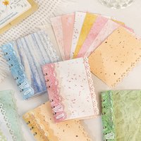 Mr.Paper 20Pcs/Bag Misty Island Trip Series M5 Lace Material Paper Decorative Craft Paper for DIY Journal Scrapbook