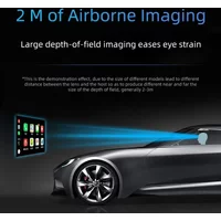 H10 HUD Universal Head-up Display GPS Wireless CarPlay Auto Navigation & TPMS HD Smartphone Screen Projection Display