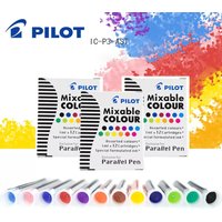 Japan PILOT Fountain Pen Ink Bottle Bladder 12Color Color Ink Gallbladder IC-P3-AST Art Fountain Ink 78G/88G Duckbill Pen Ink