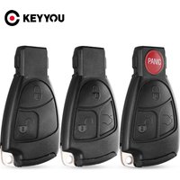 KEYYOU For Mercedes Benz B C E ML S CLK CL W203 W211 W204 Keyless Entry Key 2/3/4 Buttons Remote Control Car Key Shell Fob Case