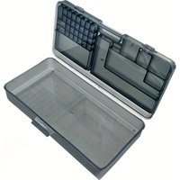Mobile phone repair desktop double-layer component storage box, multi-compartment design, parts maintenance tool collector