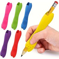Soft Silicone Pen Grip Ergonomic Pen Holder Grip Writing Aid Grip Pencil Holder Grip For Toddler Student Adult Writing