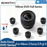 Viltrox EVO Series APO Auto Focus Lens 55mm 85mm 35mm 75mm F1.8 85mm F2.0 90mm F2.2 for Sony E Nikon Z Fujifilm X Mount Camera