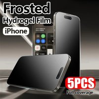 5Pcs Matte Hydrogel Film for IPhone 12 11 Promax 13 Mini 15 14 Promax Screen Protector 17 Promax 17 Air 16 Plus Anti-Fingerprint