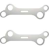 2025 New Slim Steel Wrench Multitool Spanner For Leatherman Gear Ring Ratcheting Wrench Dual-purpose Spanner