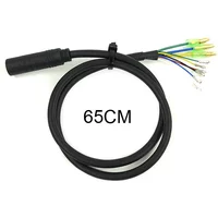 1Pcs 60cm E-Bike 9Pin Motor Convert Extension Cable Cord Waterproof Connector For Bafang Front Rear Wheel Hub Motors