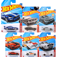 Original Hot Wheels Car Custom 18 Ford Mustang GT Toys for Boys 1/64 Diecast Voiture Shelby Metal Model Collection Birthday Gift