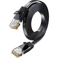 1/3/15/30m Ethernet Cable Cat6 Flat Cable Gigabit High Speed 1000Mbps Internet Cable RJ45 Shielded Network LAN Cord for PC Xbox