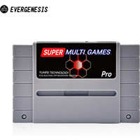 Super Multi Games SNES SFC V1 3000 in 1 Game card for SFC 16-Bit JPN/EU/USD Video Game Console with 8G TF Card