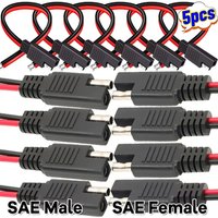 Automotive Extension Cable Solar Panel Cable Wire SAE Connector Extension Cable SAE Quick Connector Disconnect Plug SAE Power