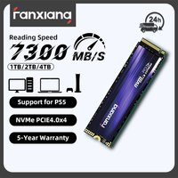 Fanxiang S880 M.2 SSD 1TB 2TB 4TB 7300MB/s PCIe4.0x4 M.2 NVMe SSD Disque SSD Interne Taille 2280 pour PS5 Ordinateur Portable PC