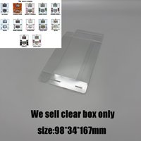 For GAME/WATCH/MULTI/SCREEN/GW Transparent Dual-Screen Display Case Protective Collection Box
