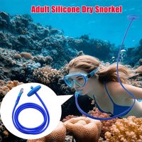 Full Dry Snorkel Set Adult Silicone Underwater Breathing Gear for Swimming Freediving Snorkeling Equipment Spearfishing Scuba