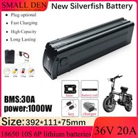 New Silver Fish 36V 20Ah lithium battery pack, suitable for 250W-1000W folding electric two wheelers Includes charger