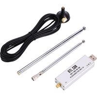 RTL-SDR Blog RTL SDR Receiver V3 RTL2832U 0.1MHz-1.7GHz TCXO SMA Software Defined Radio Receiver with Antenna