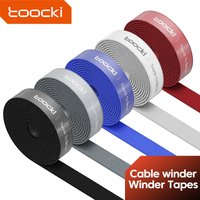 Toocki 5M Cable Organizer Cable Management Wire Winder Tape Earphone Mouse Cord Management Protector For iPhone Xiaomi Samsung