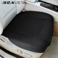 Housse de siège de voiture en cuir PU de luxe, confortable et respirante toute l'année, protection du siège de voiture, accessoires de coussin automobile