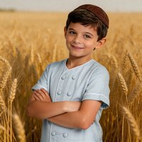 Summer family sibling matching clothes shabbos kids clothing boys and girls blue and milky white add lining embroidery flower