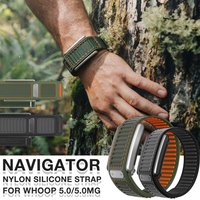 Original Navigator Nylon Silicone Band for Whoop 5.0 One+Peak Outdoor Quick Drying Exercise Strap for WHOOP 5.0 MG Accessories