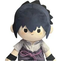 NEW Naruto Uchiha Itachi Sasuke anime peripheral cartoon attributes cotton doll Hawk Xiaozuo 40cm sitting Kawaii cute doll gift