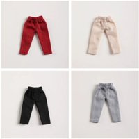 Fashion Dolls Long Pants Casual Wears 6 Colors Slim Pants Leggings DIY Handmake Kids Toys for 1/11 OB11 Dolls for 1/12 BJD Dolls