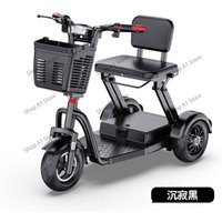 Elderly Scooter Electric Tricycle Battery Car Can Lift Chargable Lithium Battery Foldable and Portable Adult Electric Motorcycle