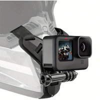 Motorcycle Heimet Chin Strap Front Mount for Hero 13 1211 10 98 76 5 4 3 Action Camera Unlversal