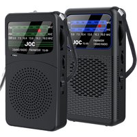 Portable Pocket Radio AM/FM/SW 3-Band Mini Portable Radio For Running Walking,Support Earphone Rechargeable Radio FM Receiver
