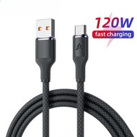PD 120W USB C Cable Fast Charging Phone Charger Data Wire For Huawei Mate 40 50 Honor Samsung Xiaomi Type C Quick Charge Cable