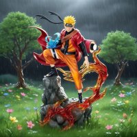 25cm Naruto Anime Figure Uzumaki Naruto Uchiha Sasuke Action Model Pvc Statue Desktop Ornament Collection Toy Gift Fast delivery