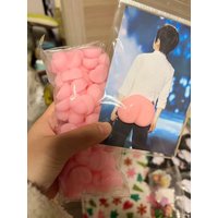 10Pcs Fun Butt Soft Squeeze Stereo Relieve Stress Peach Bum Sticker Mobile Phone Decoration DIY Accessories Novelty Gifts