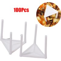 100Pcs Pizza Stand Tripod pizza Saver Stand Fixing Rack Pizza Holder Pizza accessories Pizza Packing Tripod Tripod Stack Tools