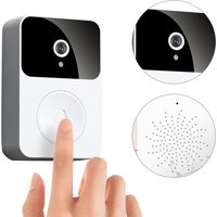 HD Doorbell Outdoor Door Bell Wireless WiFi Camera Security Night Vision Video Intercom Voice Change For Home Monitor Door Phone