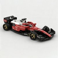New MOC Speed โโSeries 2025 Grand Prix SF-25 Racing Car Model Building Blocks DIY Modular Assembly Children's Toy Boy Gift Set