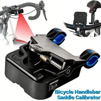Bicycle Handlebar Saddle Calibrator, Bike Tool Seat Center Adjuster Measurement Tool, Aligning Indicator Tool Professional Bike