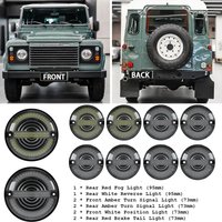 LED Signal Lamp Set for Land Rover Defender / Defender 90/110 1983-2019 Fog Lights Stop Brake Reversing Light Turn Signal